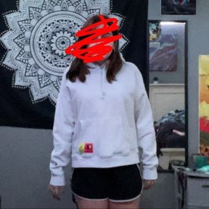white champion hoodie